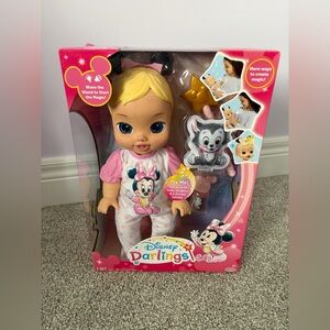 Disney Darlings Minnie Mouse blonde hair doll